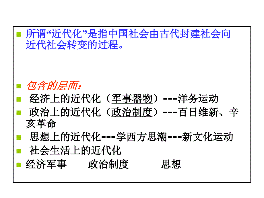 初二历史近代化探索复习课件ppt_第1页