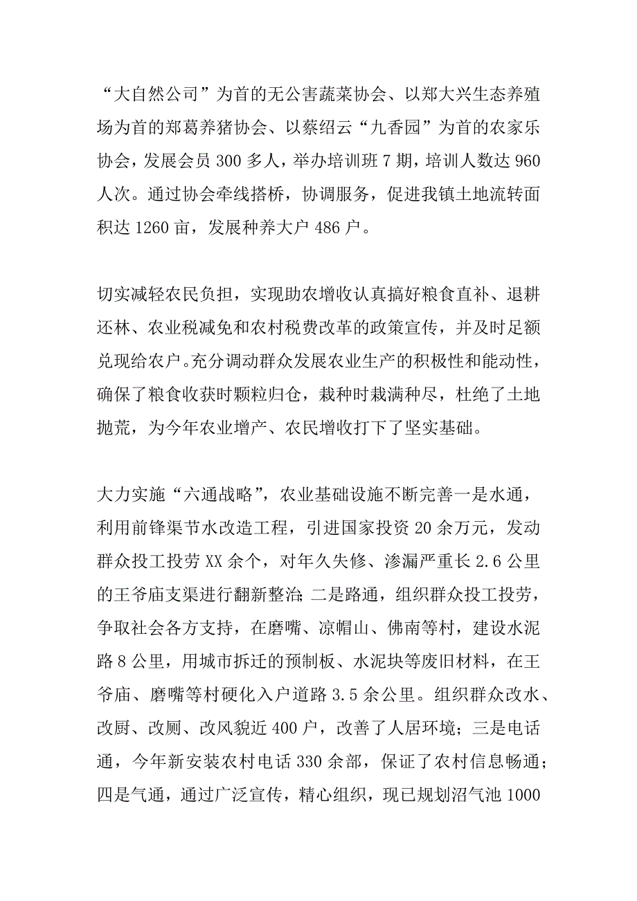 镇政府二oo四年度工作总结.doc_第4页