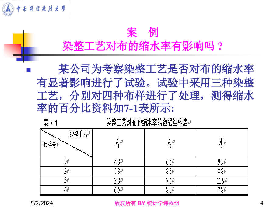 方差分析与正交试验设计初步_第4页