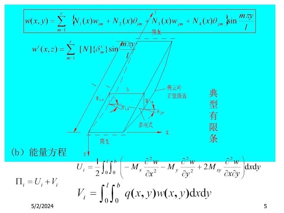 梁板式结构分析的有限条法_第5页