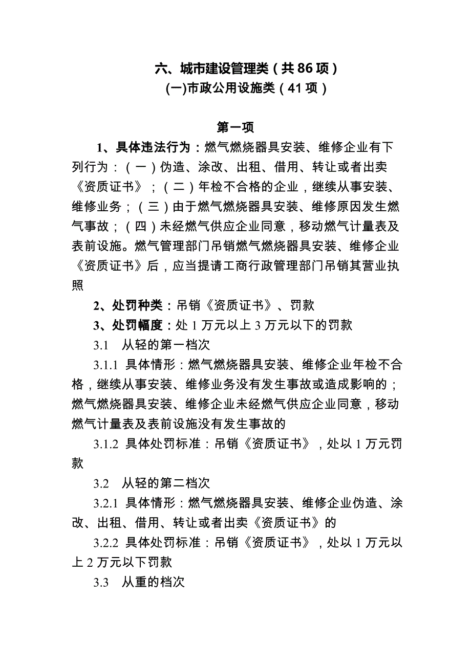 供水违法处罚条例公用事业类_第1页