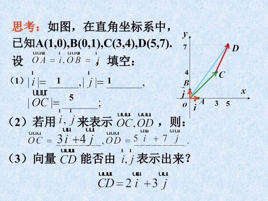 平面向量的坐标表（3）_第5页