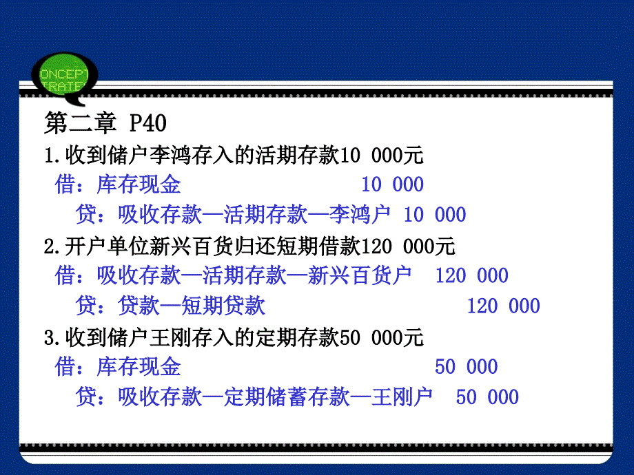 《银行会计答案》ppt课件_第2页