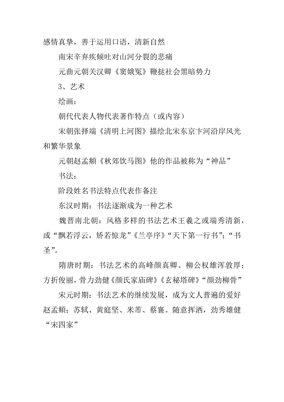 七年级历史下册《灿烂的宋元文化》知识点汇总.doc_第3页