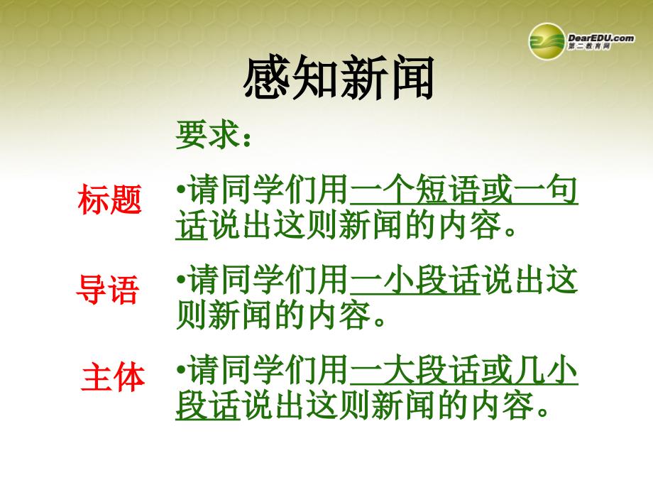 1.1新闻两则教师 课件 人教版八年级上 (3)_第4页