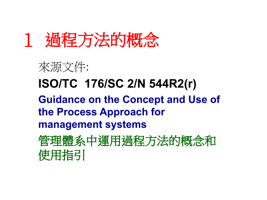 《过程方法培训教材》ppt课件_第1页