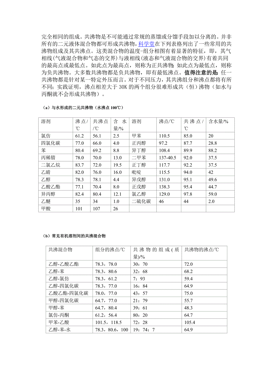 《常见的共沸物》word版_第3页