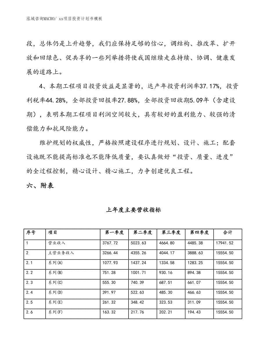 项目投资计划书模板（52.57亩）_第5页