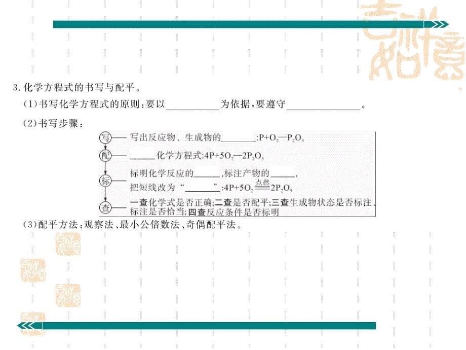 【学练优】安徽中考化学复习考前集训课件册：第10讲 质量守恒定律与化学方程式.ppt_第5页