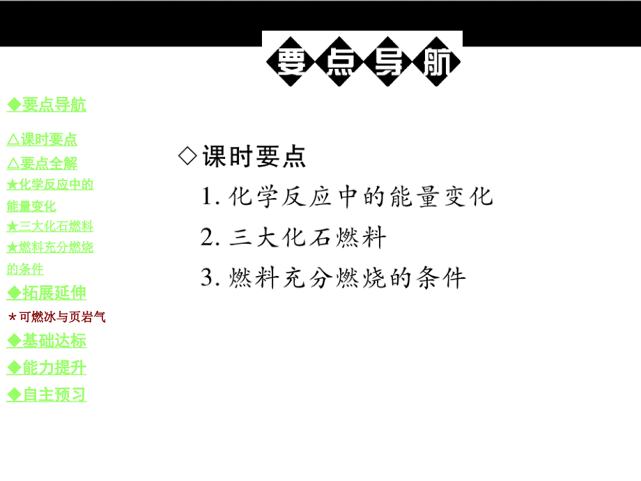 《巴蜀英才》九年级人教版化学教学课件：7.课题2 课时一 化学能及化石燃料.ppt_第2页