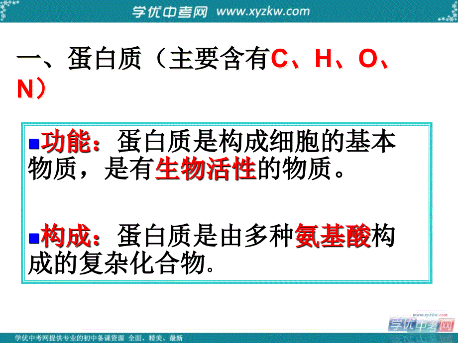 九年级化学下册 第十二单元 化学与生活 课题1 人类重要的营养物质课件 新人教版.ppt_第4页