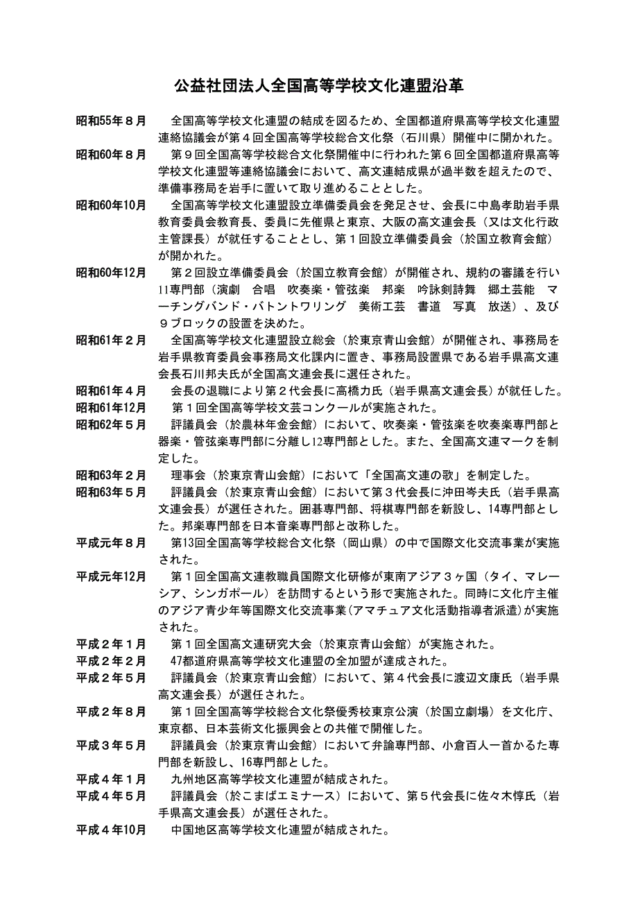 社团法人全国高等学校文化连盟沿革.doc_第1页