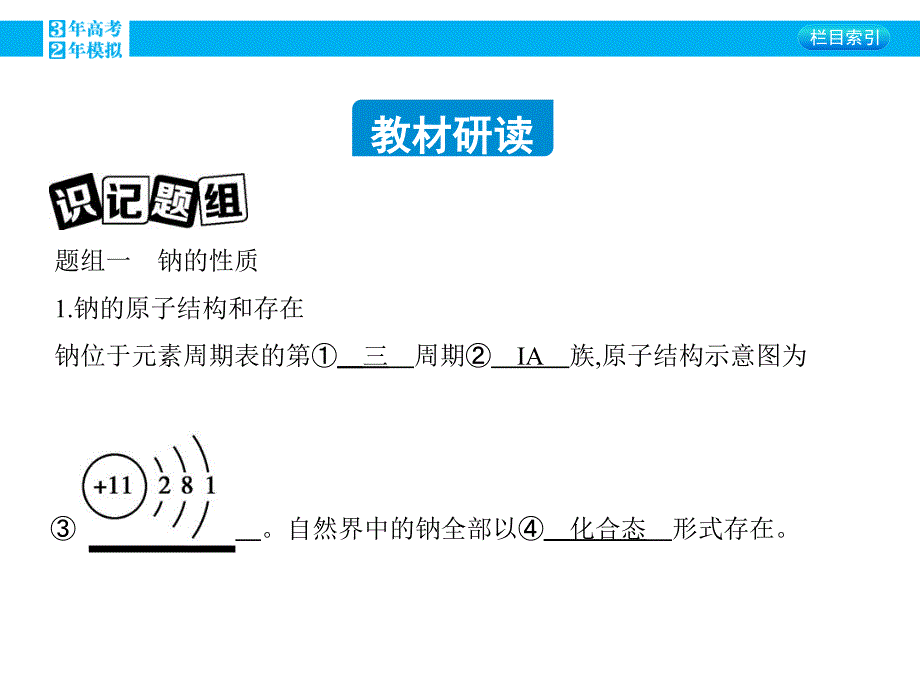 《3年高考2年模拟课标化学》课件：第6讲　钠及其化合物.pptx_第2页