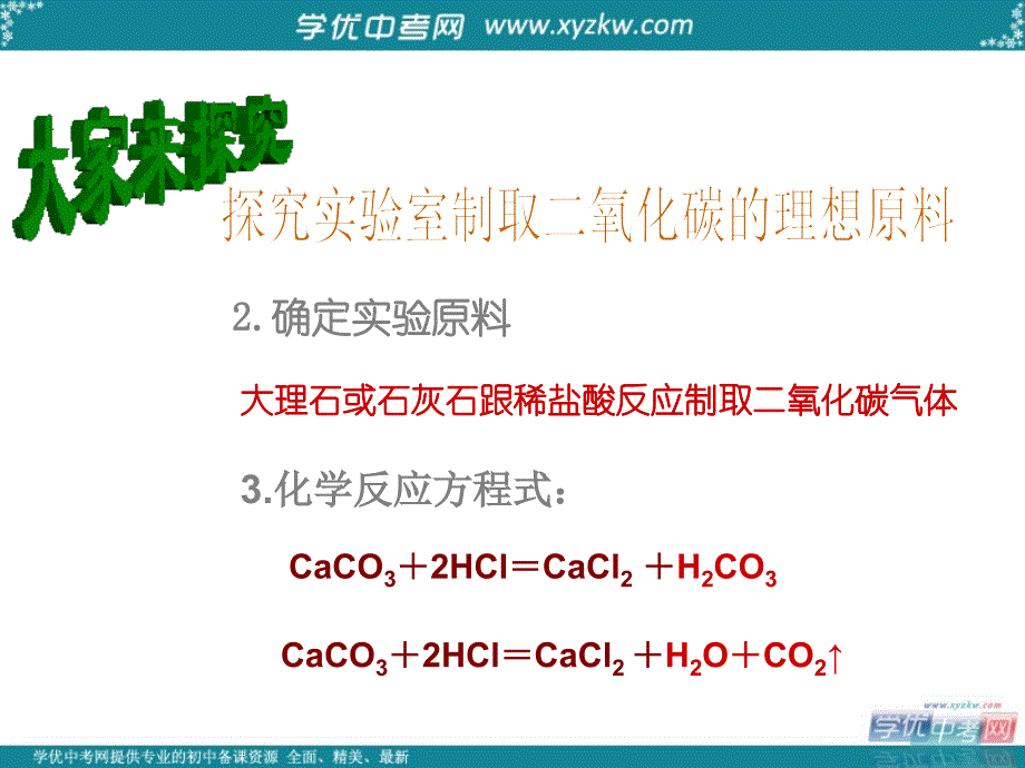 九年级化学上册 第二单元《二氧化碳制取的研究》课件 人教新课标版.ppt_第3页