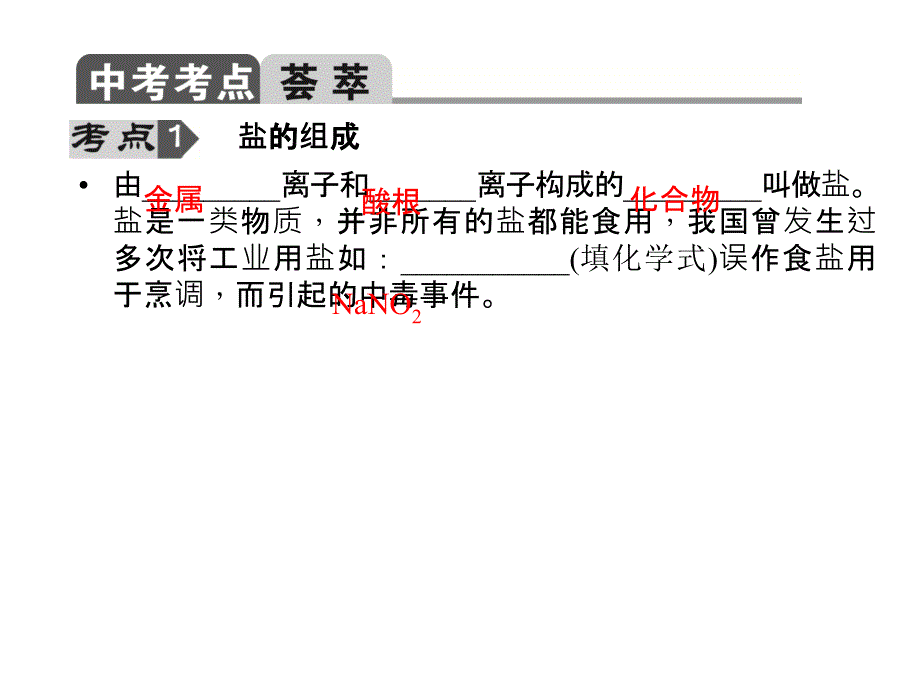 中考化学（人教版通用）总复习课件：第31讲 盐.ppt_第2页