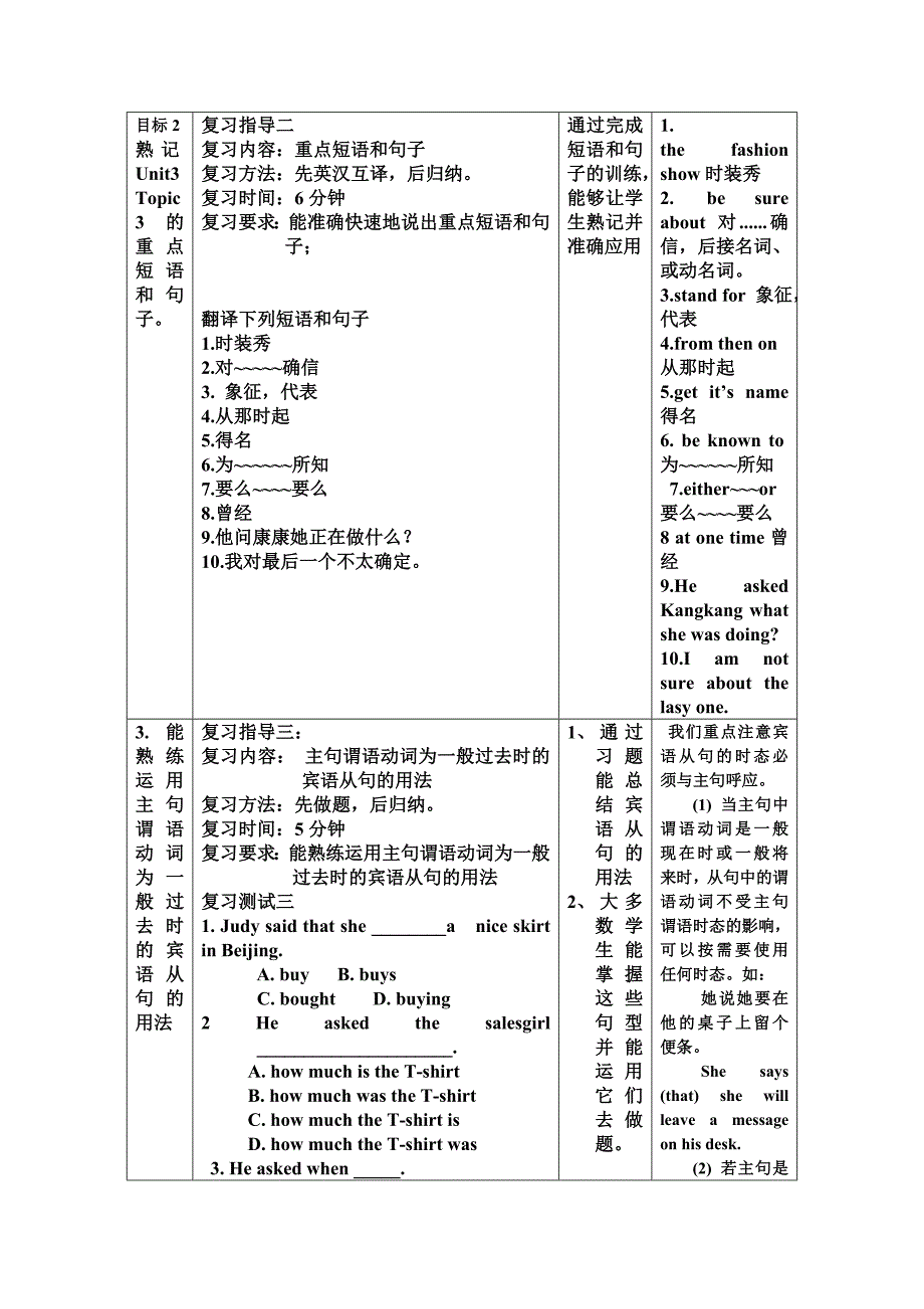 仁爱版八年级英语下册教案：U8 T3复习课 教学设计.doc_第3页