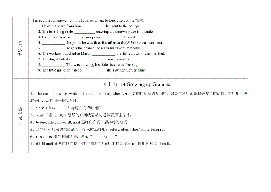 牛津译林版九年级上教案：Unit 4 Growing up-4.doc_第4页