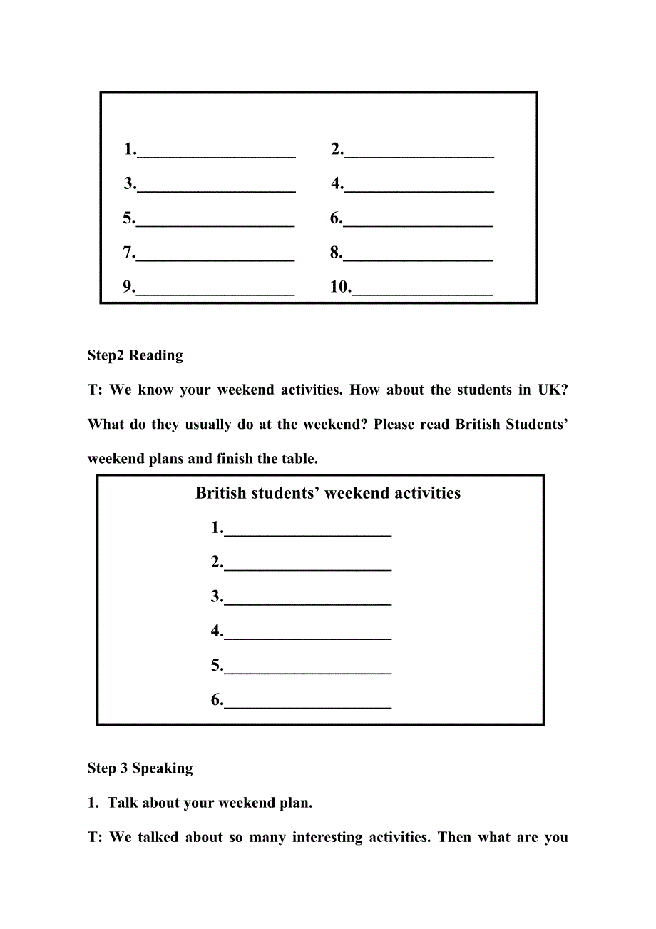 外研版初中英语七年级下册：Module3Unit3(1).doc_第3页