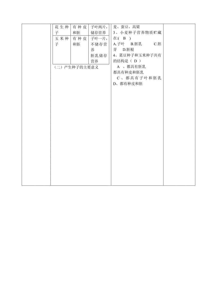 人教版生物七年级上册同步教案：第3单元第1章 第二节 种子植物 1.doc_第2页