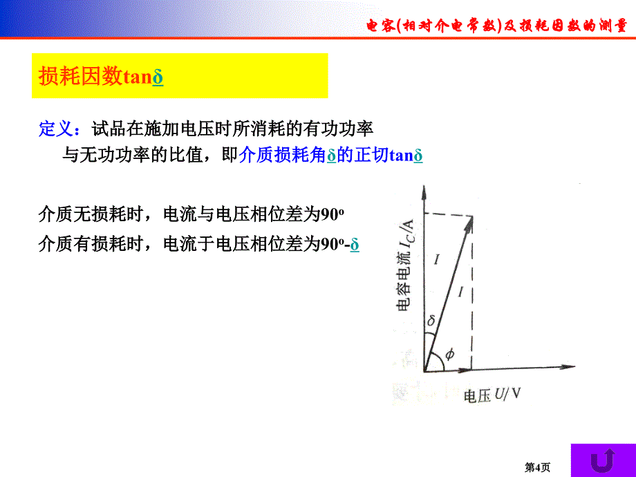 电容相对介电常数及损耗因数的测量_第4页