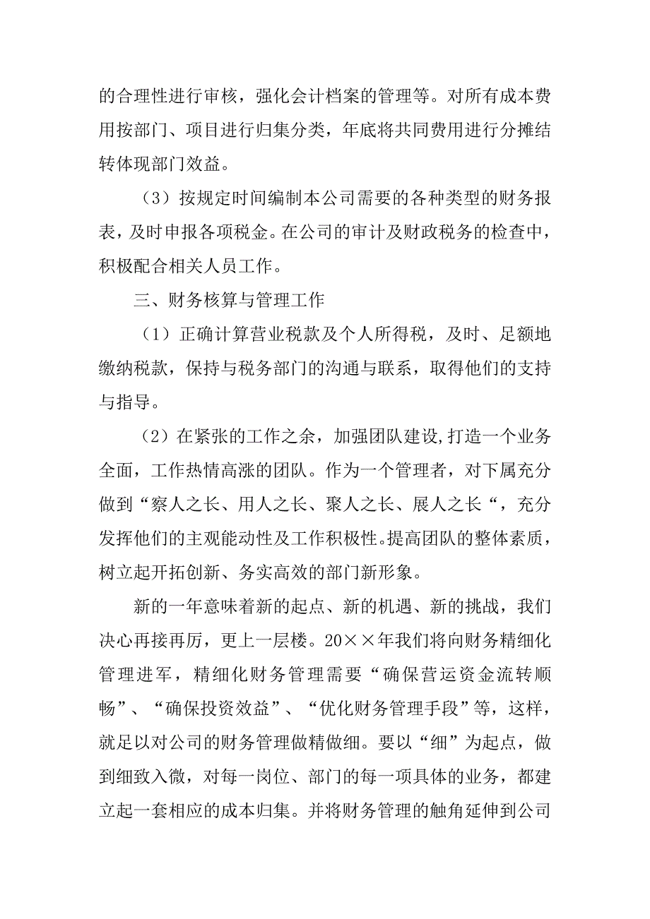 新公司的财务工作总结.doc_第2页