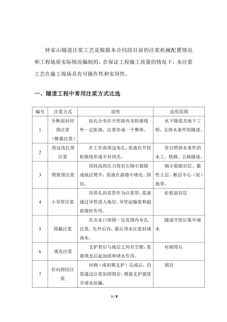 实用性和可操行俱全的钟家山隧道注浆工艺.docx_第2页