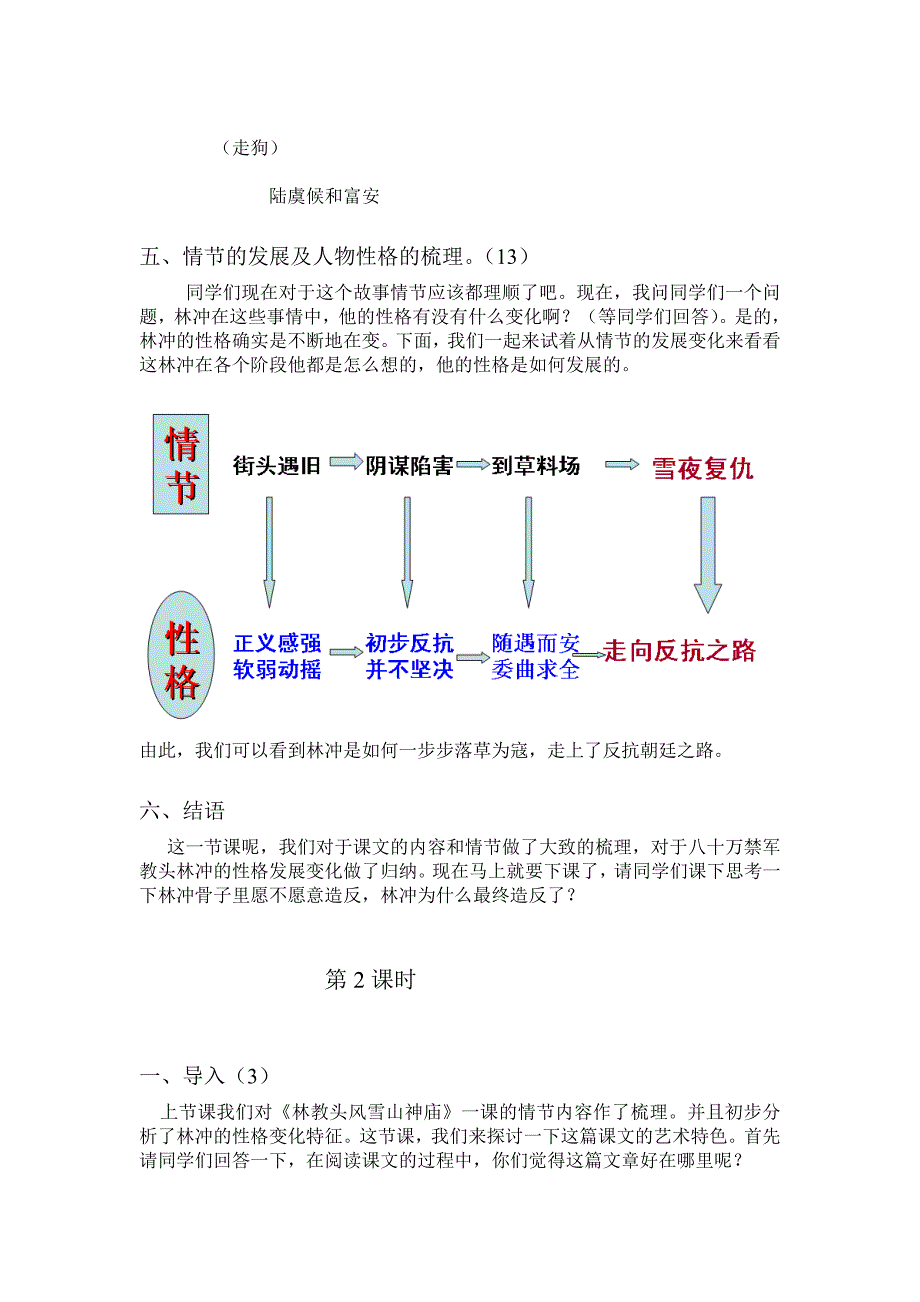 林冲风雪山神庙教学设计_第4页