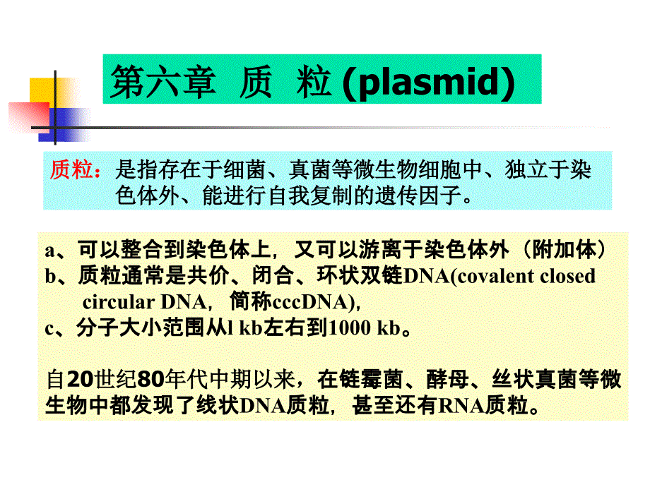 《质粒plasm》ppt课件_第1页