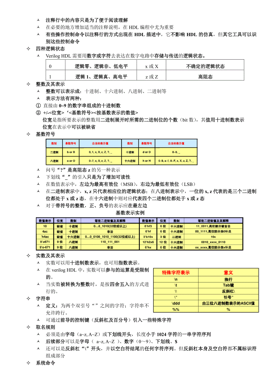 verilog 复习考试总结_第2页