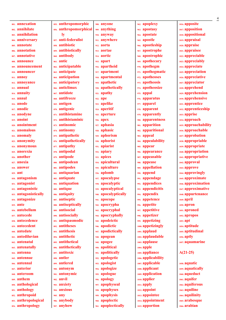 有发音的英语单词(a-z)_第4页