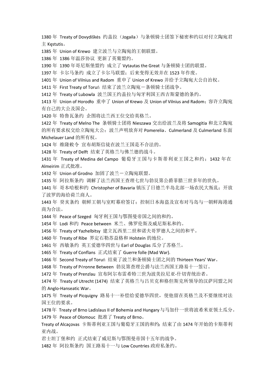 世界条约一览（约前1283年至2007年版本）.docx_第4页