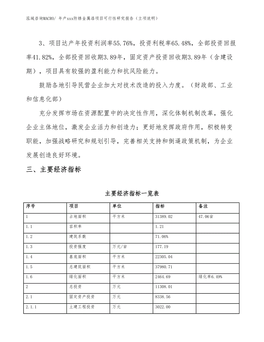 年产xxx隔热复合材项目可行性研究报告（投资方案）_第4页