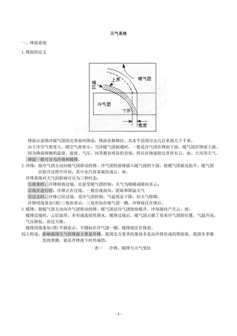 第4讲-常见的天气系统教案_第1页