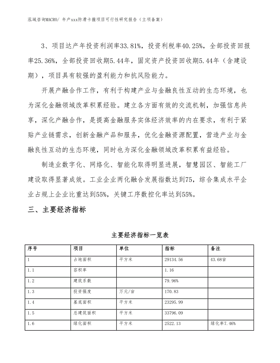 年产xxx防滑卡箍项目可行性研究报告（立项备案）_第4页