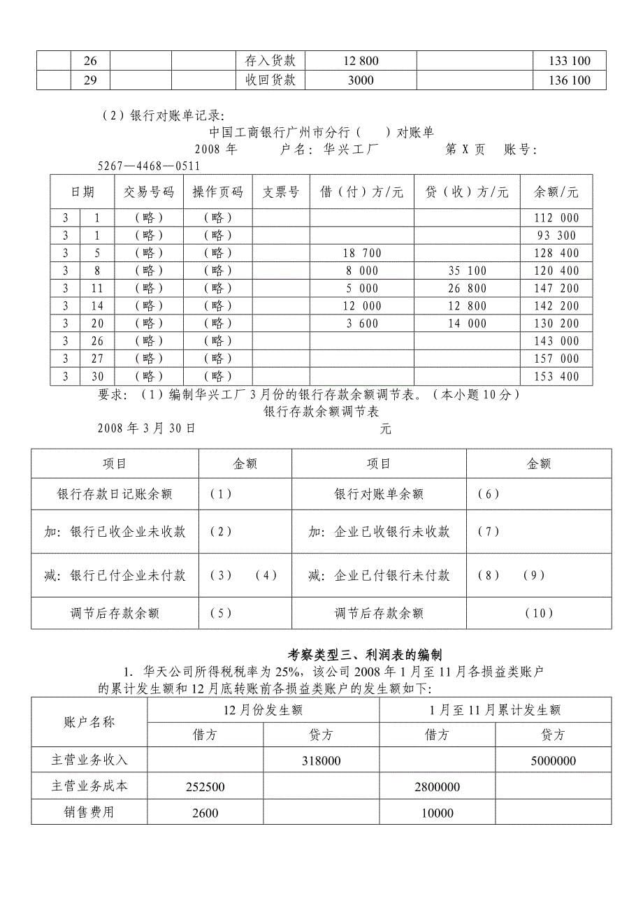 2012会计基础综合题答案及解析_第5页