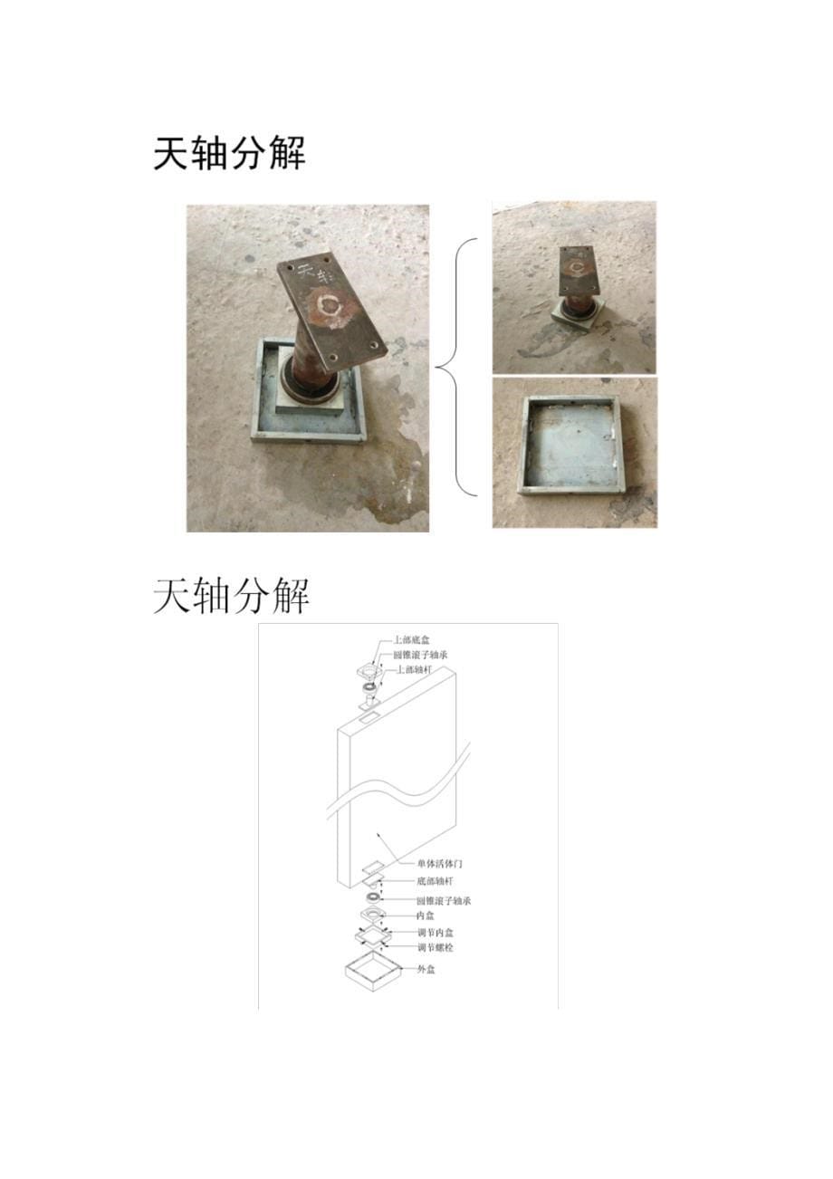 附件8：超规格单体活动门天地轴固定技术_第5页