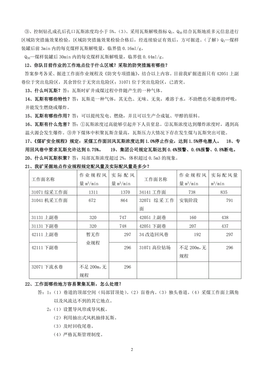 防治煤与瓦斯突出应知应会_第2页