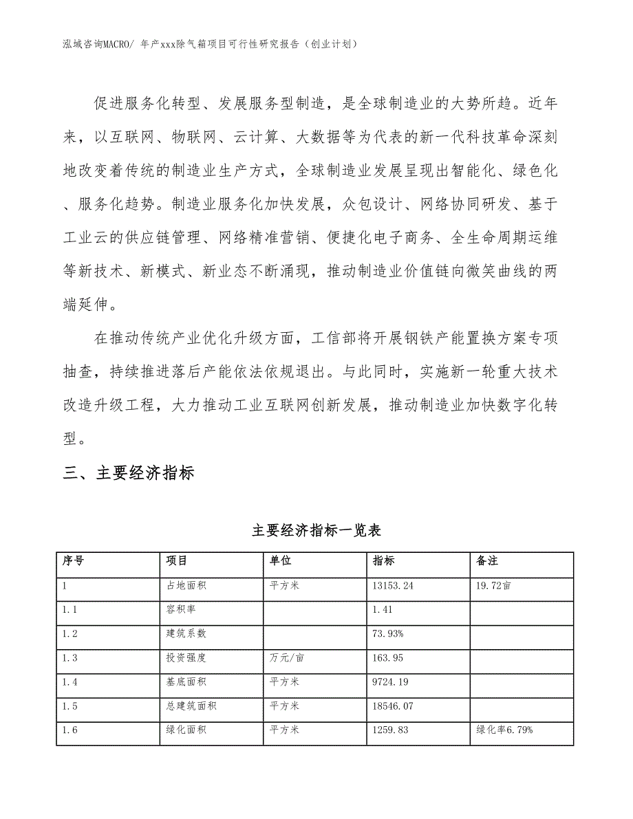 年产xxx除气箱项目可行性研究报告（创业计划）_第4页