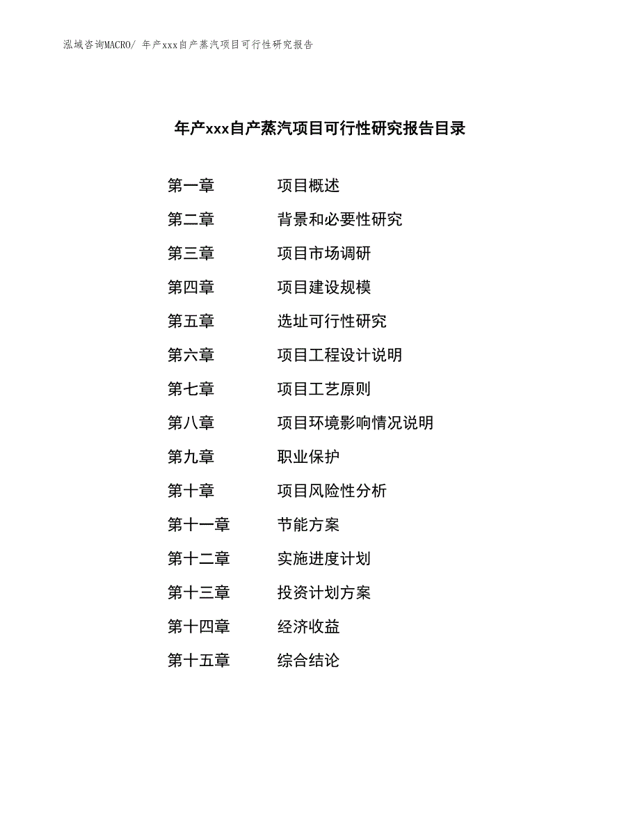 年产xxx自产蒸汽项目可行性研究报告_第2页