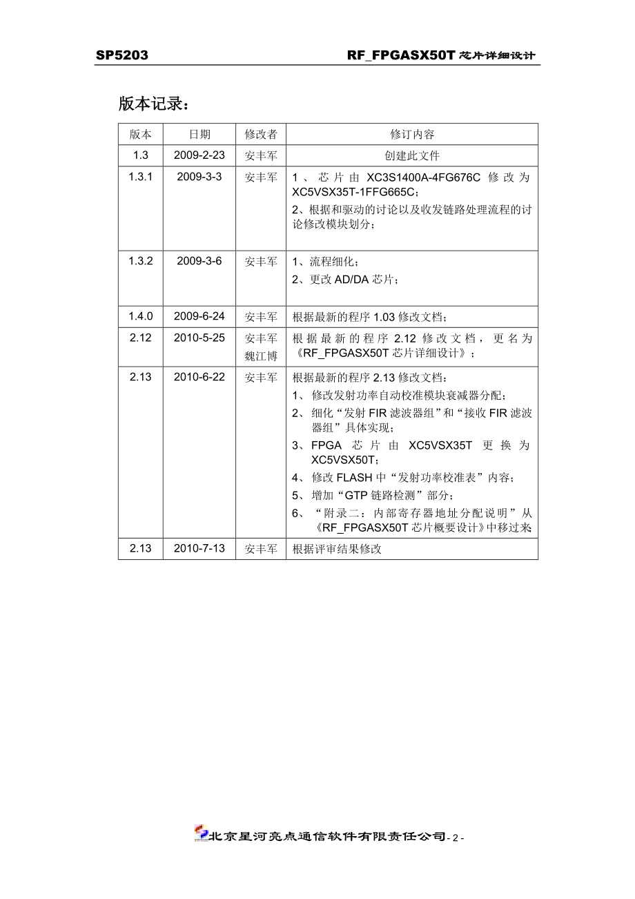 rf_fpgasx50t芯片详细设计(版本号v2.13)_第2页