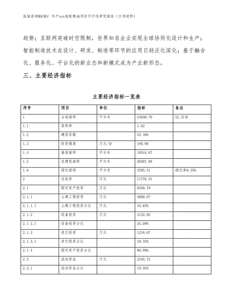 年产xxx地板精油项目可行性研究报告（立项说明）_第5页