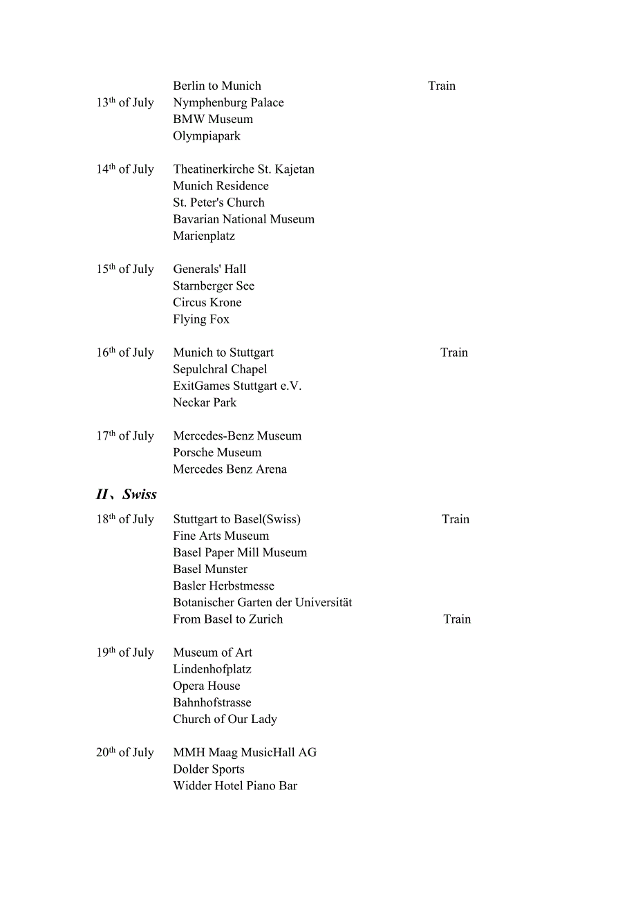 欧洲5国英文计划最终版_第2页