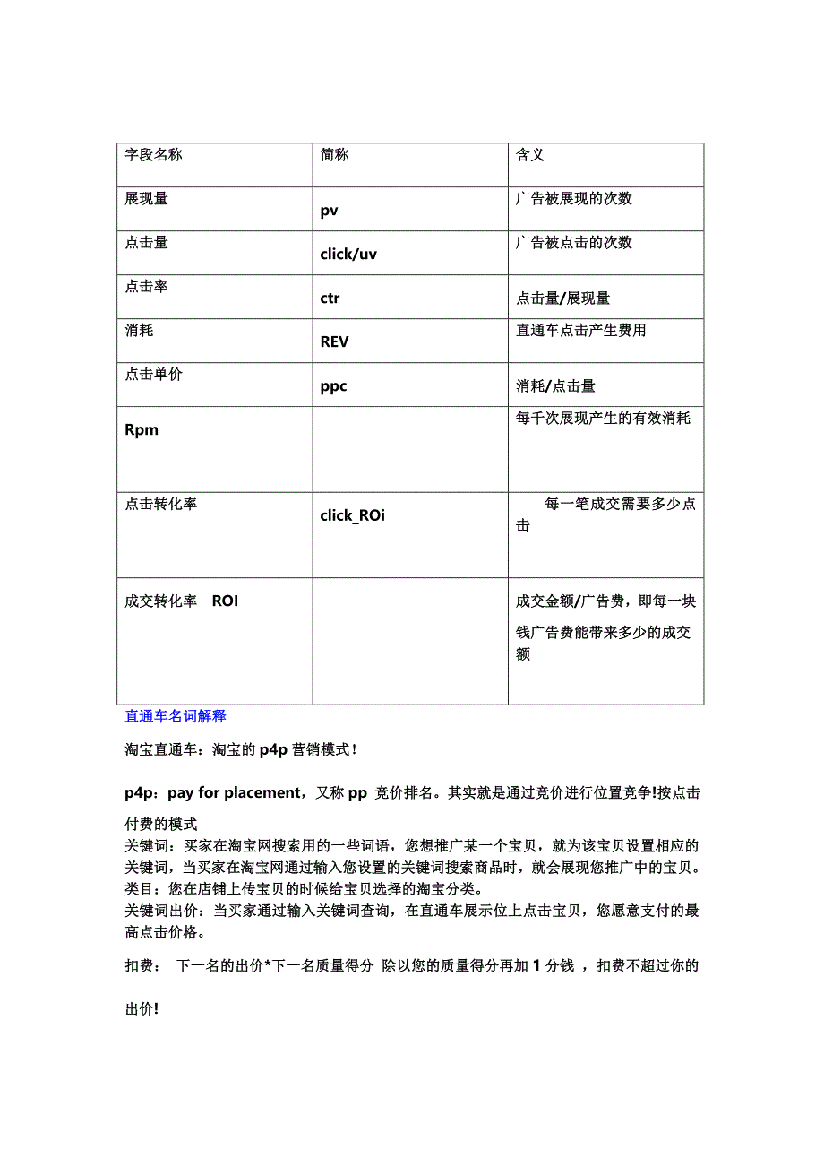 直通车宝典——全盘大扫盲_第1页