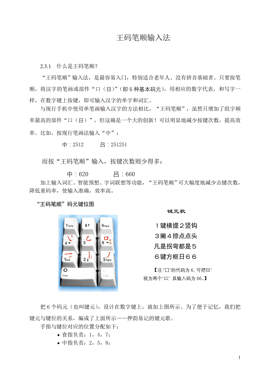 王码笔顺输入法_第1页