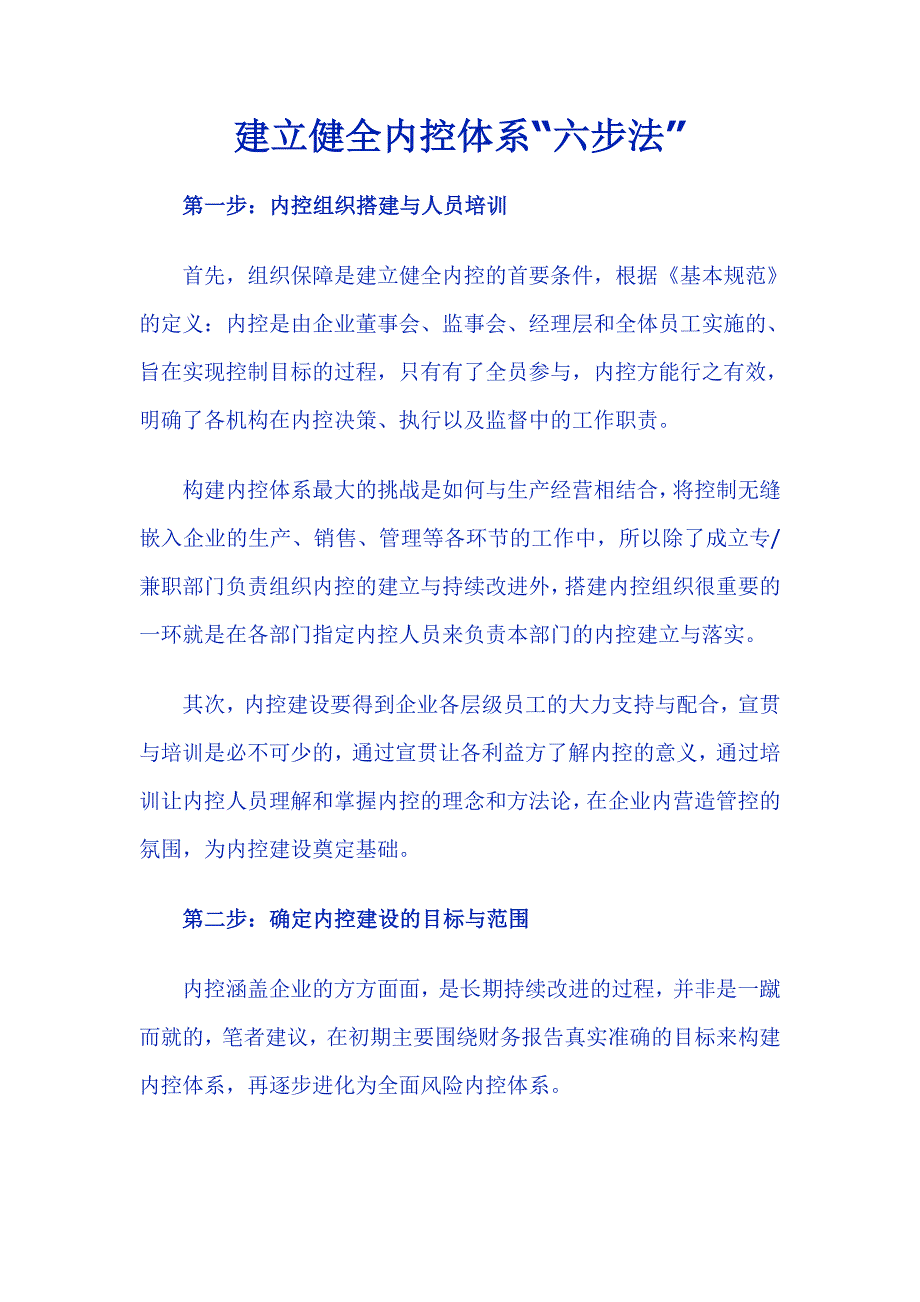 建立健全内控体系_第1页