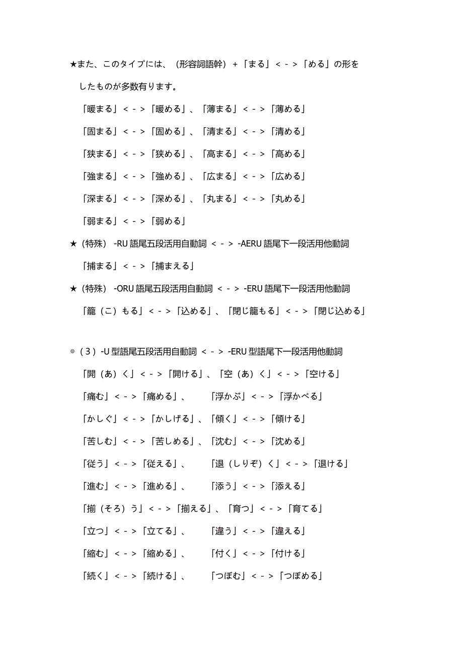 日语自动词他动词分类_第3页