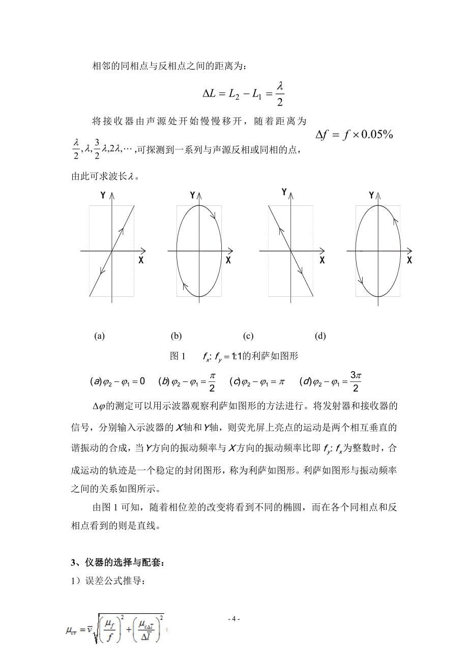 超声波测量液体浓度设计实验报告_第5页