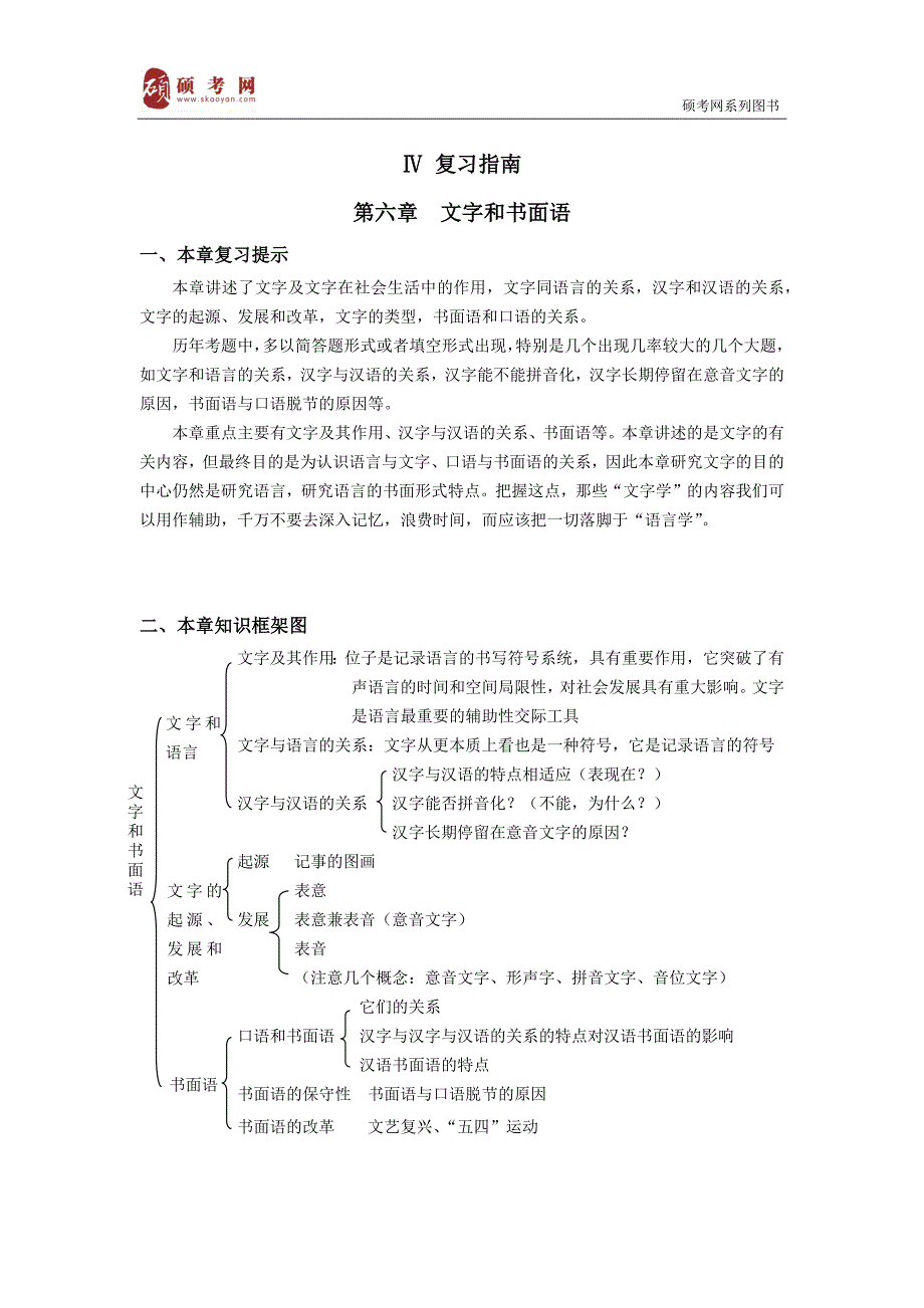 2014复旦大学汉语基础考研真题与答案_第4页