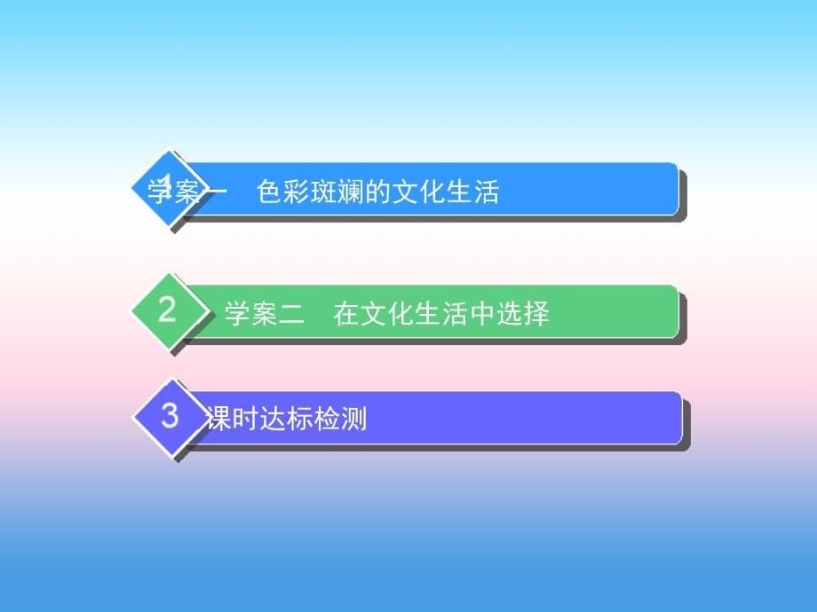 2019版高考政治一轮课件：必修3 第八课 走进文化生活 _第5页