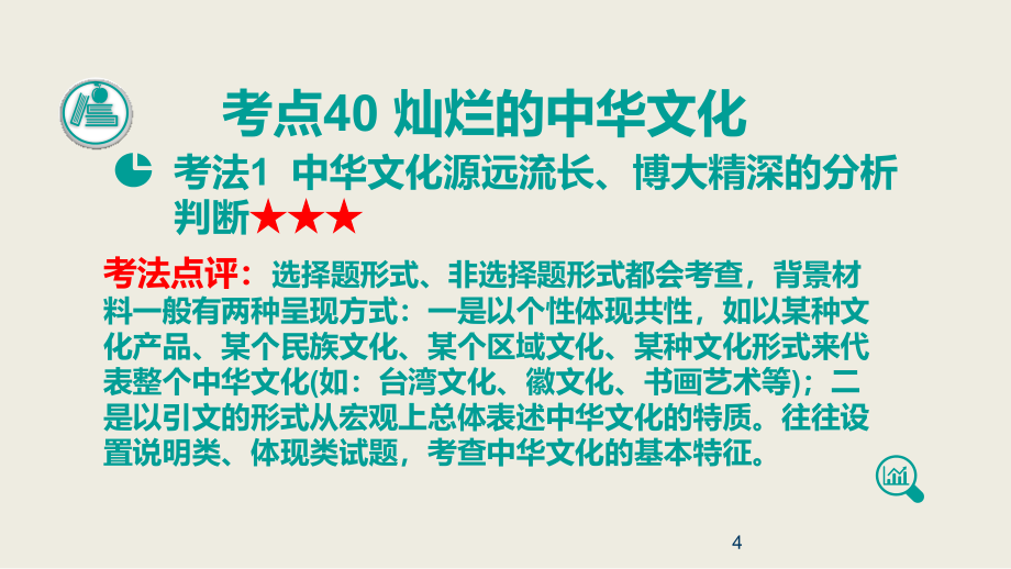 高考政治复习考点完美突破课件 专题11 中华文化与民族精神_第4页